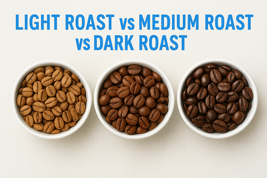 Light Roast vs Medium Roast vs Dark Roast: Differences
